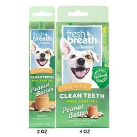 Tropiclean fresh breath Clean Teeth Gel 4 fl oz เจล ทำความสะอาด ฟัน (118 Ml.)