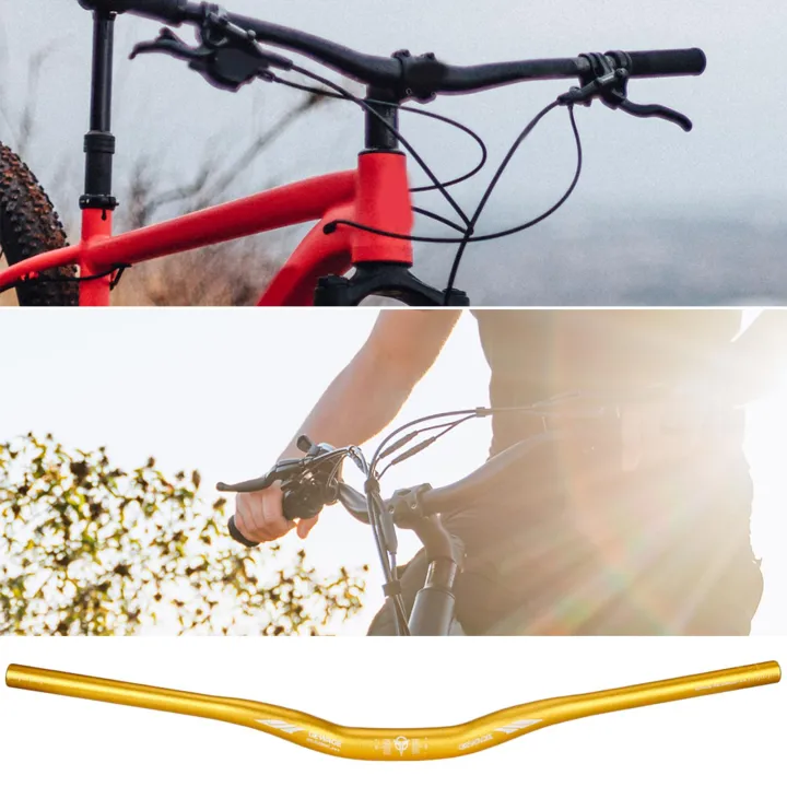 Daywolf Mountain Bike Riser Handlebar, Bar Clamp 31.8mm, Rise 30mm