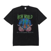 เสื้อเลือกตั้ง HOMEBOY เสื้อยืดผู้ชายลาย NEW.WORLDS-5XL