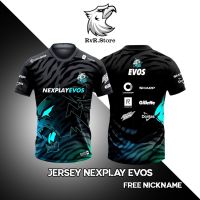 ❄ เสื้อยืด ลาย NEXPLAY EVOS GAME 2022