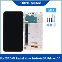 จอแอลซีดีต้นฉบับสำหรับ5.5 "; เหมาะสำหรับ Xiaomi R Edmi หมายเหตุ5A จอแสดงผล LCD หน้าจอสัมผัสสำหรับเหมาะสำหรับ Xiaomi R Edmi หมายเหตุ5A นายกรัฐมนตรีจอแอลซีดี Y1 Y1 Lite พร้อมกรอบ