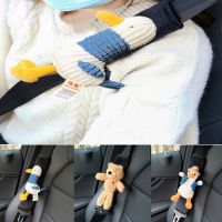 Cartoon Car Styling Seatbelt Protector Duck Car Seat Belt Cover Shoulder Strap Harness Cushion Animal Auto Neck Support Cushion Seat Covers