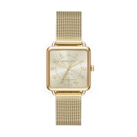 นาฬิกาผู้หญิง Michael Kors Brenner Gold-Tone Three-Hand Ladies Watch MK3663