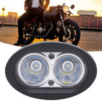 4in 20W LED Dual Head Driving Light Spotlight ไฟตัดหมอกสำหรับรถบรรทุกรถ ATV เรือรถจักรยานยนต์สีดำ