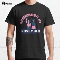 Remember In November Rights Classic T-Shirt Abortion Ban Cute Shirts For Outdoor Simple Vintag Casual T Shirts New