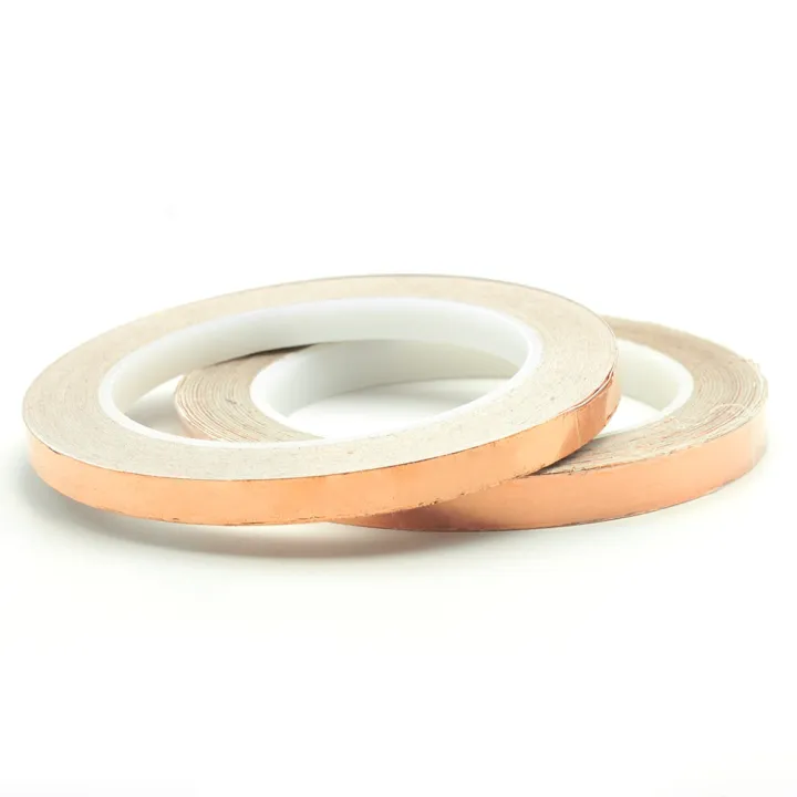 20-meters-single-side-conductive-copper-foil-tape-strip-adhesive-emi-shielding-heat-resist-tape-2mm-3mm-4mm-5mm-6mm-8mm-10mm