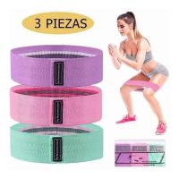 Resistance Bands Pack of 3 for Exercises At Home and Gym  Multifunctional Natural Latex Elastic Bands Exercise Bands