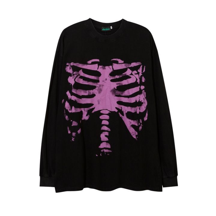 mens-street-t-shirt-gothic-style-bones-printed-t-shirt-harajuku-cotton-casual-t-shirt-fall-washed-long-sleeve-mens-shirts