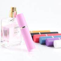 5mlPortable Mini Plastic Refillable Perfume Bottle With Spray Empty Cosmetic Containers With Atomizer Parfum Bottle For Traveler Travel Size Bottles C