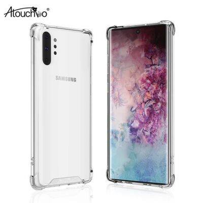 Atouchbo Case Samsung Galaxy Note 10 , Note 10+ Note10Lite งานแท้ 100% เคสใสกันกระแทก ขอบนิ่ม-หลังแข็ง ส่งจากไทย