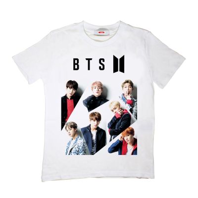 BTS Kpop Tshirt Kids Girls and Boys Fashion Summer Short Sleeve Unisex Clothing Korean Style 3-14YTEE
