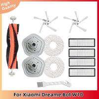 Piezas De Repuesto Para Aspiradora Xiaomi Dreame Bot W10,Cepillo อาจารย์ใหญ่ด้านข้าง,Filtro HEPA Lavable,Paño De Limpieza