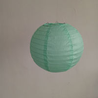 20 Pcs Per Set Mint Green Chinese Japanese Round Paper Lantern Tissue Paper Fan Honeycomb for Wedding Backdrop Hanging Decor