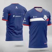 2023 New France, United States, Poland, G2 E-sports Team Uniform League of Legends LOL CSGO DOTA2 T-shirt Short Sleeves 2023 Flag Jersey Summer Fashion T-shirt