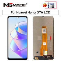 6.75 "สำหรับ Honor X7a LCD สำหรับ Honor X7a จอแสดงผล LCD Touch Screen Digitizer Assembly RKY-LX2จอแสดงผลกรอบ10 Touch