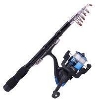 【LZ】☂  1/1.2/1.5/1.7/1.9/2.1m Telescopic Mini Fishing Rods Super Hard Carbon Steel Rivers Lakes Fishing Rod Portable Sea Pole Equipment