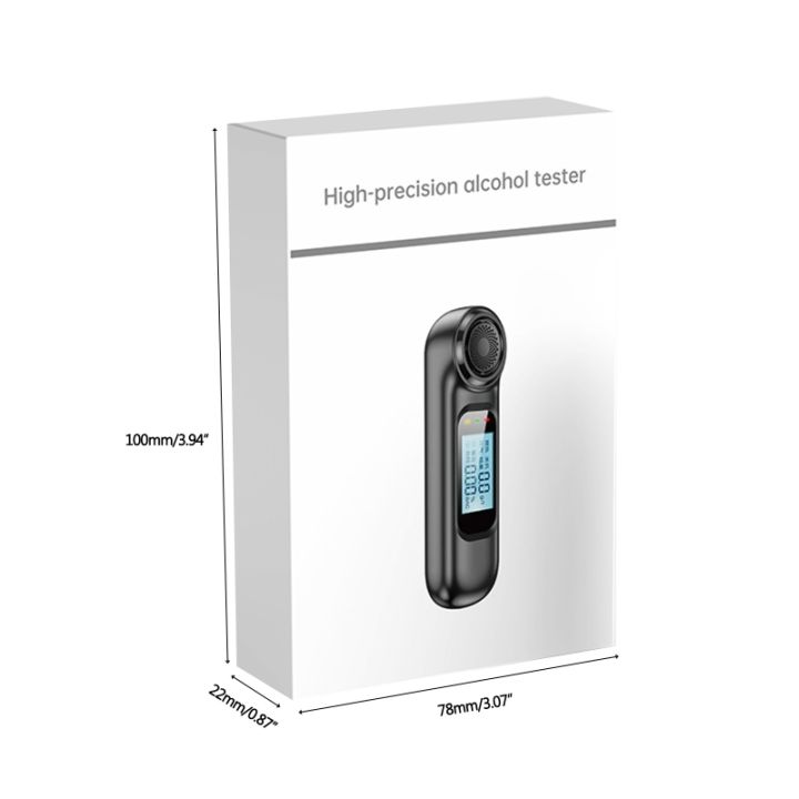breathalyzer-เครื่องวัดปริมาณแอลกอฮอล์พกพาระดับมืออาชีพมีความแม่นยำมาตรฐาน-nhtsa-สำหรับมืออาชีพส่วนบุคคล