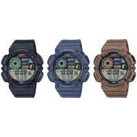 Casio Standard นาฬิกาข้อมือผู้ชาย สายเรซิ่น รุ่น WS-1500,WS-1500H (WS-1500H-1A,WS-1500H-2A,WS-1500H-5A)
