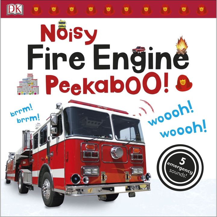 Positive attracts positive. ! Noisy Fire Engine Peekaboo! หนังสือใหม่ พร้อมส่ง