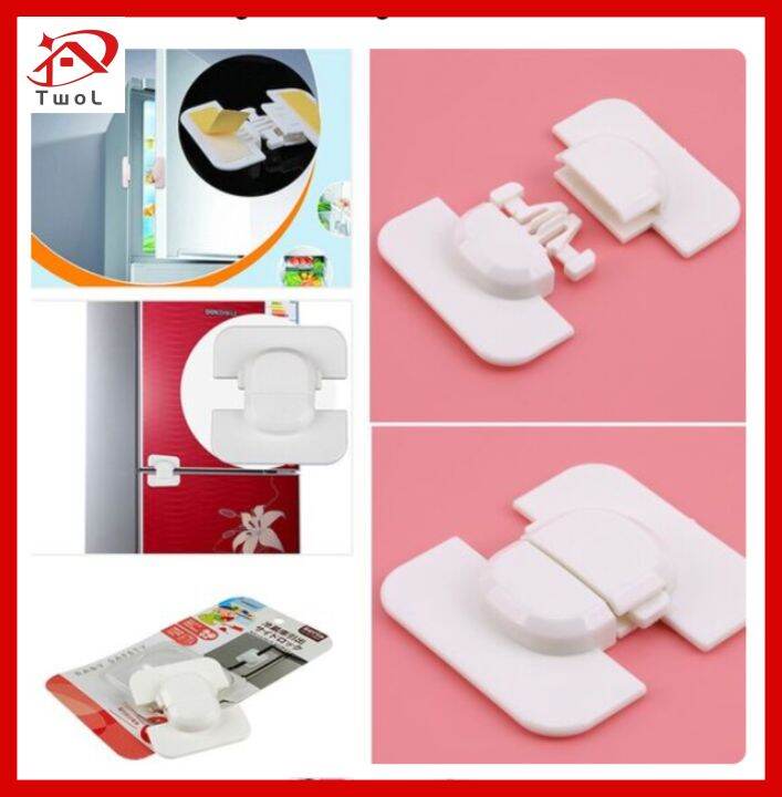 TwoL Child Proof Refrigerator Lock Home Refrigerator Fridge Freezer