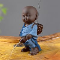 ∏✽ sand tea pet ornaments can raise little monk spraying and peeing children tray play ceremony personality creativity