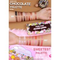 Sivanna Colors Eyeshadow Palette HF7006 ซีเวียน่า อายแชโดว์พาเลท พาเลทแต่งตา 18สี Chocolate / Sweetest Palette