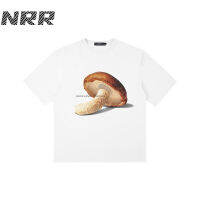 NRR ฤดูร้อนใส่สบาย ๆ การพิมพ์ดิจิตอลโดยตรงพิมพ์ลายเห็ดหอมเสื้อยืดแขนสั้นชายและหญิงแบรนด์อินเทรนด์เสื้อยืด