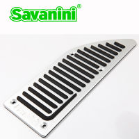 Savanini Footrest Clutch Brake Gas Accelerator Pedal Pad for Ford Focus Kuga and Lincoln MKC Manual Cars Non-slip