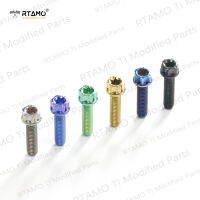 RTAMO | M5x10/15/20/25/30มม. Gr5ไททาเนียมอัลลอยข้อมูลจำเพาะแบบ Torx Gear Head CNC ตัวยึด/ตัวยึดเฟรมและตัวยึดรถจักรยานยนต์อเนกประสงค์1ชิ้นขาย