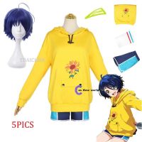 New Anime WONDER EGG PRIORITY Cosplay Ohto Ai Hoodies Woman Girl Sweatshirt Sport Pullover Costume Clothing Cos wig Halloween