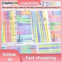 RUPANBO039392692 จำแนกไฟล์บันทึกแถบ กระดาษโน้ตแปะ บุ๊คมาร์ค สีสันสดใส แผ่นบันทึกย่อ แบบพกพาได้ โปร่งใสโปร่งใส ฉลากป้ายกำกับ อุปกรณ์สำนักงานเครื่องเขียน