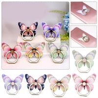 Knob Loop Charging Phone Stand Beautiful Butterfly Mobile Phone Bracket 360°rotation Phone Ring Holder Stand Ring Hand Grip Ring Grip