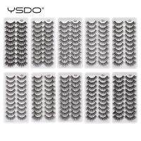 YSDO 3/5/10 Pairs 3D Mink Eyelashes Thick Fluffy Faux Mink Lashes Natural False Eyelashes Extension Cilios Makeup Wispy Lashes