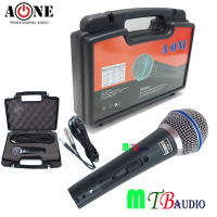 A-ONE Microphone ไมค์พร้อมสาย ไมโครโฟน ร้องเพลง/พูด คาราโอเกะ รุ่น BETA-58 สินค้าพร้อมส่ง เก็บเงินปลายทางได้
