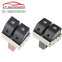 ใหม่ ABS ด้านหน้ากระจกไฟฟ้าคอนโซลปุ่มสวิทช์สำหรับ VW Seat Ibiza Cordoba โปโล9N 2001-2009 6Q0959858A 6Q0959858