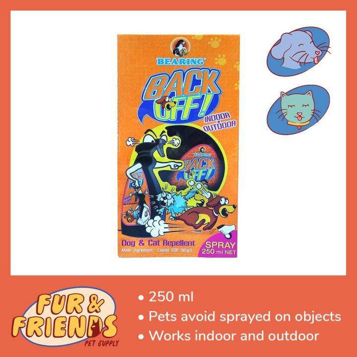 Bearing Back Off Spray Dog & Cat Repellent 250ml Lazada PH