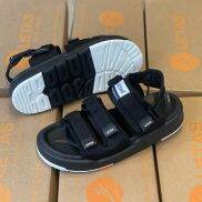 Hàng mới về Sandal Unisex Nam Nữ Letas D715 đen full