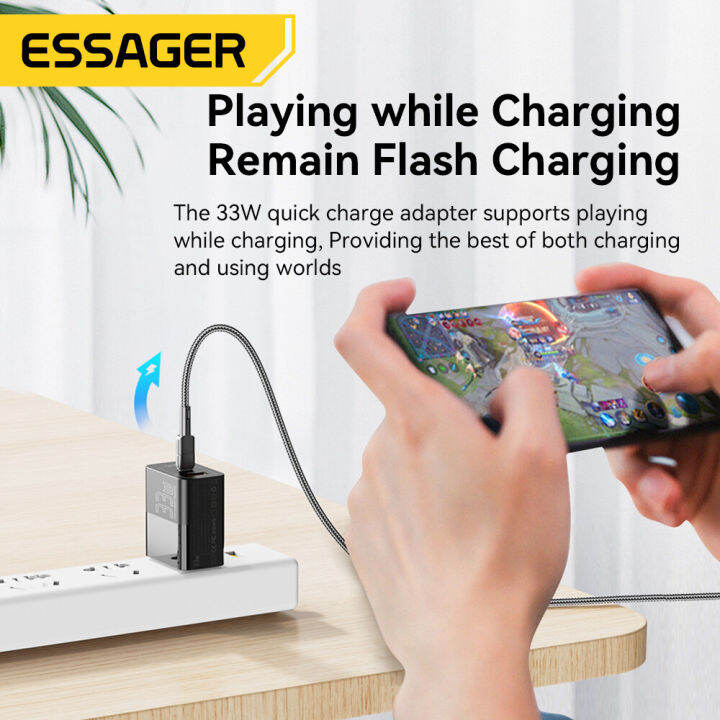 essager-usb-type-c-fast-charger-33w-qc-pd-3-0-dual-port-mini-อะแดปเตอร์แบบพกพาสำหรับ-14-13-12-xiaomi-fast-wall-chargers826