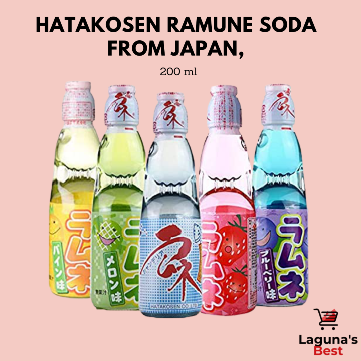 Hatakosen Saito Kimura Ramune Soda Softdrinks From Japan 200 Ml Lazada Ph 1931