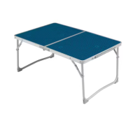 Folding Camping Coffee Table - Blue