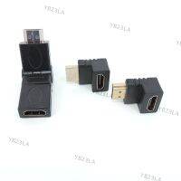 Adjustable HDMI-compatible male to female connector 90 270 degree converter right angle adapter elbow for HDTV tv video cable YB23TH