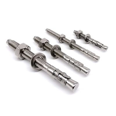 M6 M8 M10 M12 M16 M20 304 A2-70 Stainless Steel Heavy Duty Pull Burst Blast Sleeve Anchor Screw Expansion Bolt Pipe Tube Plugs