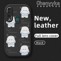 เคส Chenyyka สำหรับ Huawei Y9 Prime 2019 P Smart Z Honor 9X ลายการ์ตูนน่ารัก Pochacco บางเคสโทรศัพท์นุ่มหนังฝาปิดด้านหลังเลนส์เต็มเคสป้องกันกล้องเคสกันกระแทก