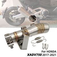 XADV750 Motorcycle Slip On Middle Exhaust Link Pipe Adapter Connector For Honda XADV X-ADV 750 XADV750 X-ADV750 2017-2021 2020