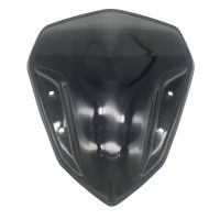 Motorcycle Windshield with LED Lamp Windscreen Air Wind Deflector for Aerox155 NVX155