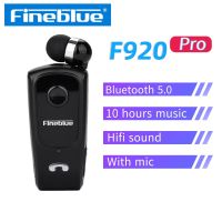 Fineblue หูฟังไร้สาย F920ชุดหูฟังโปรบลูทูธที่รองรับอินเอียร์หูฟังแฮนด์ฟรีตัดเสียงรบกวน2023HOT ดอกบัว