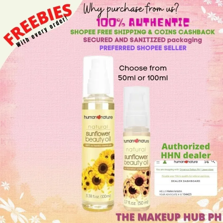 ۞ Human Heart Nature Sunflower Oil Lazada PH