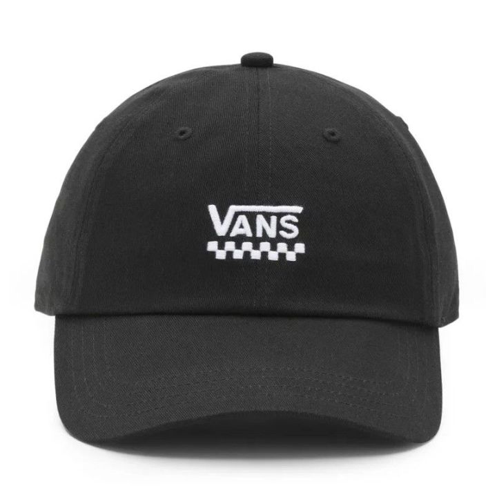 หมวก-vans-colort-side-fulltag-หมวกเบสบอล-หมวกพ่อ-สแน็ปแบ็ค-สายรัดด้านหลัง-แท็กเต็ม-พ่อ-สีดํา