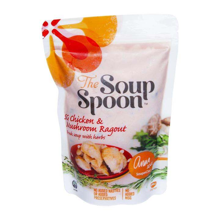 The Soup Spoon 's SG Chicken and Mushroom Ragout Soup Lazada Singapore
