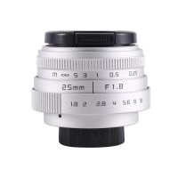 25MM F1.8 Aps-C Television Tv Lens/Cctv Lens for 16mm C Mount Camera Manual Focus Prime Lens